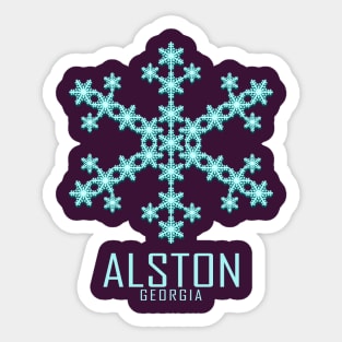 Alston Georgia Sticker